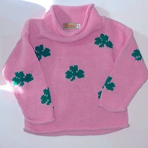 Claver shamrock sweater